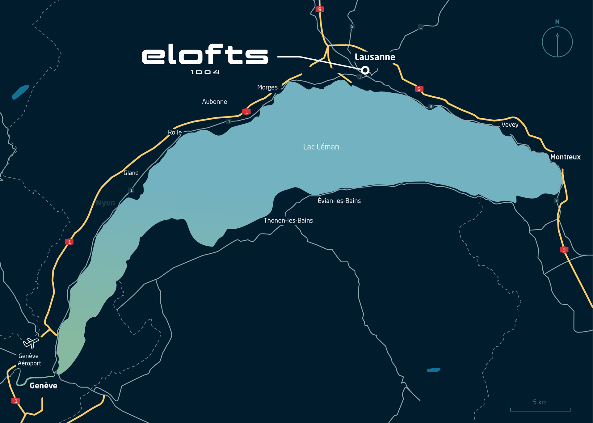 e-lofts map